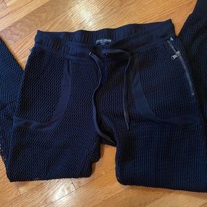 David Learner netted joggers.